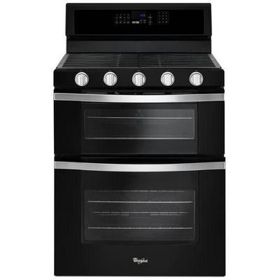 Whirlpool - 6.0 cu. ft. Gas Double Oven Range - WGG745S0FE