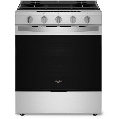 Whirlpool - 30" Smart Slide-In Gas Range - WSGS7530RZ
