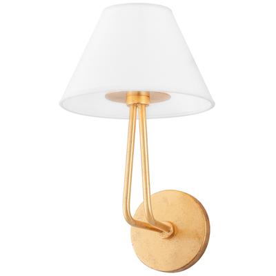 Troy Lighting - Ozias 1-Light Wall Sconce - Vintage Gold Leaf - B2502-VGL
