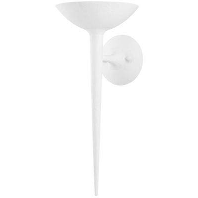 Troy Lighting - Cecilia 1-Light Wall Sconce - White Gesso - B2601-GSW
