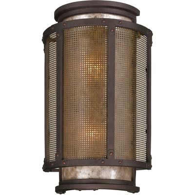 Troy Lighting - Copper Mountain 2-Light Large Outdoor Wall Lantern - B3273-BRZ/SFB