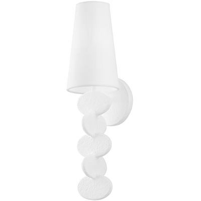 Troy Lighting - Ellios 1-Light Wall Sconce - White Gesso - B3501-GSW