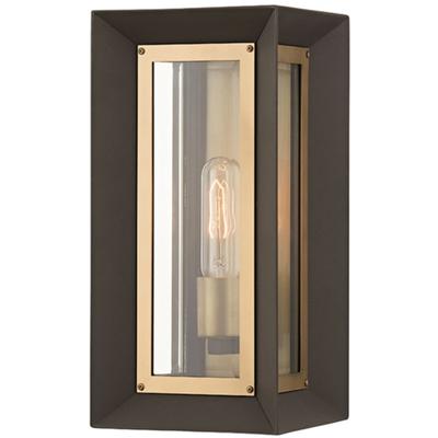 Troy Lighting - Lowry 1-Light Small Exterior Wall Sconce - B4051-TBZ/PBR