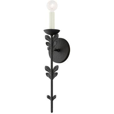 Troy Lighting - Florian 1-Light Wall Sconce - Black Iron - B4411-BI