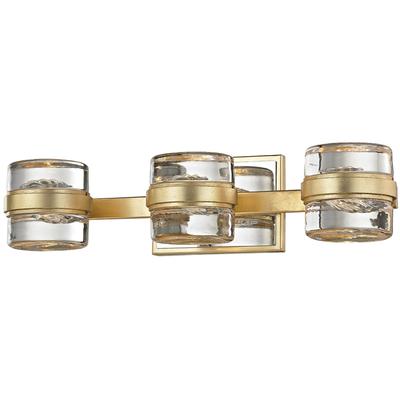Troy Lighting - Splash 3-Light Wall Bath Bracket - Gold Leaf - B5683-GL