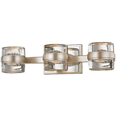 Troy Lighting - Splash 3-Light Wall Bath Bracket - Silver Leaf - B5693-SL