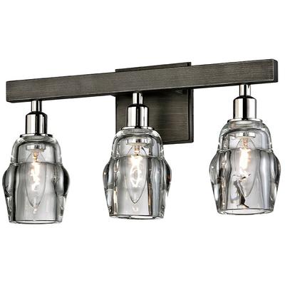 Troy Lighting - Citizen 3-Light Wall Bath Bracket - B6003-GRA/PN