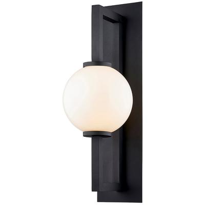 Troy Lighting - Darwin 1-Light Outdoor Wall Sconce - B7322-TBK