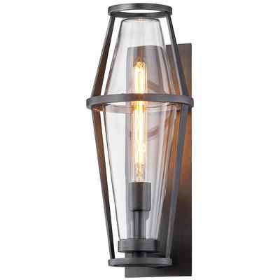 Troy Lighting - Prospect 1-Light Outdoor Wall Sconce - B7612-GRA