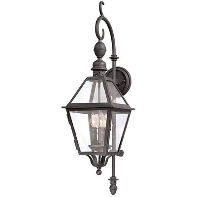 Troy Lighting - Townsend 3-Light Medium Outdoor Wall Lantern - B9621-TBK