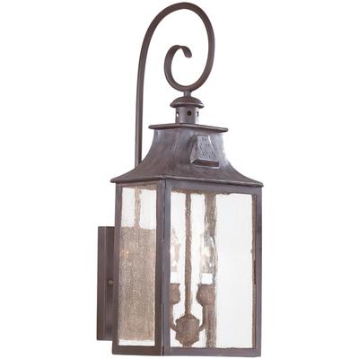 Troy Lighting - Newton 2-Light Small Outdoor Wall Lantern - B9001-SFB