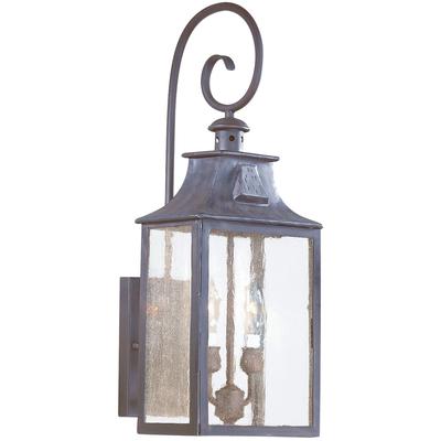 Troy Lighting - Newton 2-Light Medium Outdoor Wall Lantern - B9002-SFB