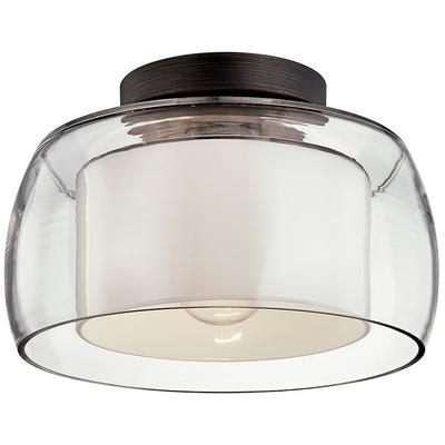 Troy Lighting - Candace 1-Light Flush Mount - C7560-GRA