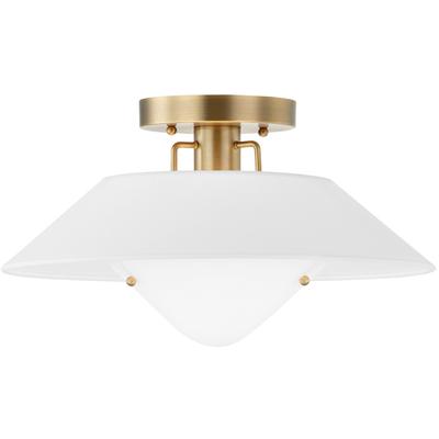 Troy Lighting - Otto 1-Light Flush Mount - C8416-PBR