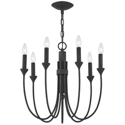 Troy Lighting - Cate 7-Light Chandelier - F1007-FOR