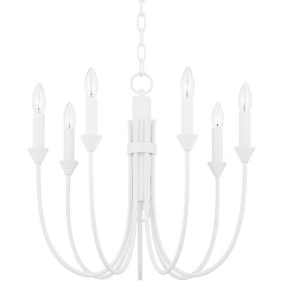 Troy Lighting - Cate 7-Light Chandelier - F1007-GSW