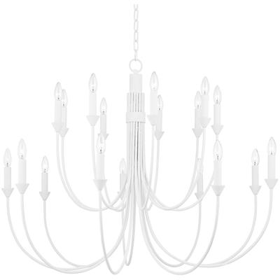 Troy Lighting - Cate 18-Light Chandelier - F1018-GSW