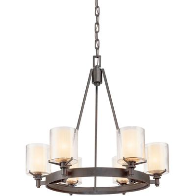Troy Lighting - Arcadia 6-Light Chandelier - F1716-TRN