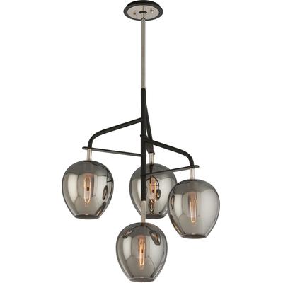 Troy Lighting - Odyssey 4-Light Small Pendant - F4295-TBK/PN