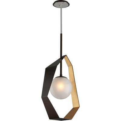 Troy Lighting - Origami 1-Light Medium Pendant - F5524-BRZ/GL/SS