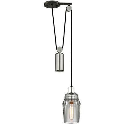 Troy Lighting - Citizen 1-Light Mini Pulley Pendant - F5992-GRA/PN