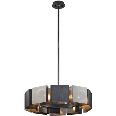 Troy Lighting - Impression 10-Light Pendant - F6045-GRA/BN