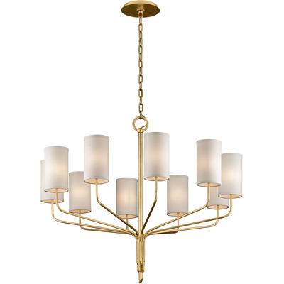 Troy Lighting - Juniper 10-Light Chandelier - F6169-GL