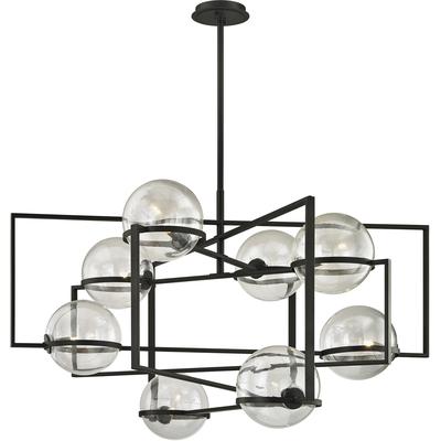 Troy Lighting - Elliot 8-Light Pendant - F6228-TBK