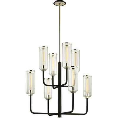 Troy Lighting - Aeon 8-Light Chandelier - F6278-TBK/PN