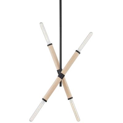 Troy Lighting - Cruiz 4-Light Island Light - F6704-SBK