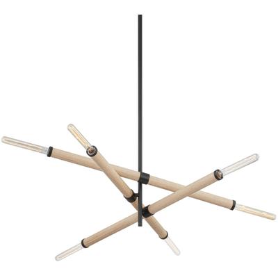 Troy Lighting - Cruiz 6-Light Chandelier - F6706-SBK