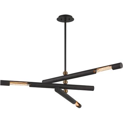 Troy Lighting - Hendrix 3-Light Chandelier - F6885-BRZ/PBR