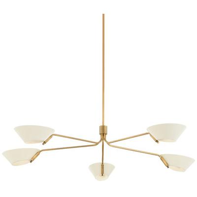 Troy Lighting - Sacramento 5-Light Chandelier - F8163-PBR/SSD