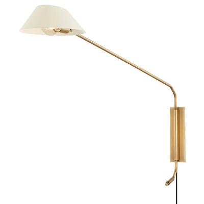 Troy Lighting - Sacramento 1-Light Portable Wall Sconce - PTL8128-PBR/SSD