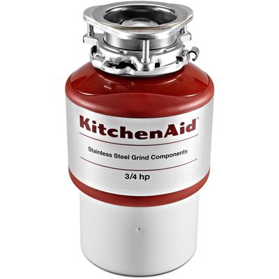 KitchenAid - KitchenAid 3/4-Horsepower Continuous Feed Food Waste Disposer - KCDI075B