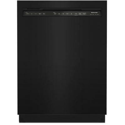 KitchenAid - 47 dBA Two-Rack Dishwasher with ProWash Cycle - KDFE104KBL