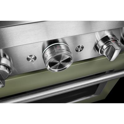 KitchenAid - KitchenAid 30'' Smart Commercial-Style Gas Range with 4 Burners - KFGC500JBK