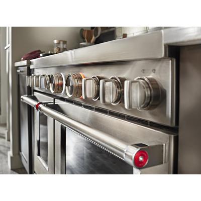 KitchenAid - KitchenAid 48'' Smart Commercial-Style Gas Range with Griddle - KFGC558JYP