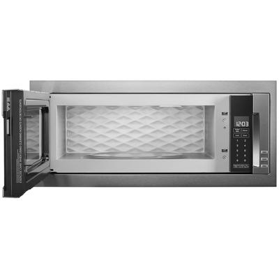 KitchenAid - 1000 Watt Built-In Low Profile Microwave with Slim Trim Kit - KMBT5011KSS