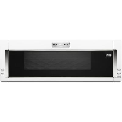 KitchenAid - 1000-Watt Low Profile Microwave Hood Combination - KMLS311HWH