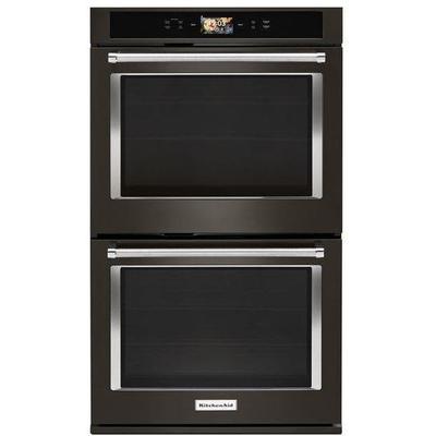 KitchenAid- Smart Oven+ 30" Double Wall Oven- KODE900HBS