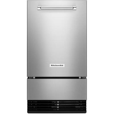 KitchenAid - 18'' Automatic Ice Maker with PrintShield Finish - KUID508HPS