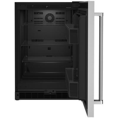 KitchenAid - "24"" Undercounter Refrigerator with Glass Door" - KURR214KSB