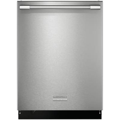 Frigidaire Professional - 24" Stainless Steel Tub Built-In Dishwasher with CleanBoost - Stainless Steel - PDSH4816AF