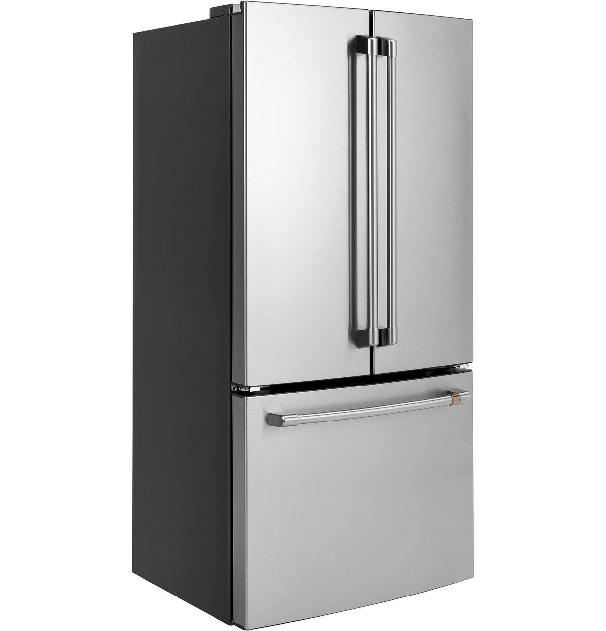 Café ENERGY STAR 18.6 Cu. Ft. Counter-Depth French-Door Refrigerator, CWE19SP2NS1