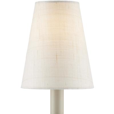 Currey & Co. - Ivory Fine Grasscloth Tapered Chandelier Shade - 0900-0025