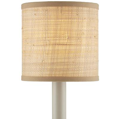 Currey & Co. - Natural Grasscloth Drum Chandelier Shade - 0900-0028