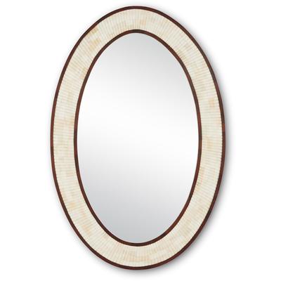 Currey & Co. - Andar Oval Mirror - 1000-0125