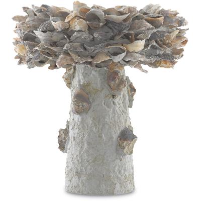 Currey & Co. - Oyster Shell Small Bird Bath - 1200-0052