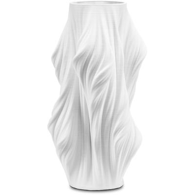 Currey & Co. - Yin Small White Vase - 1200-0519